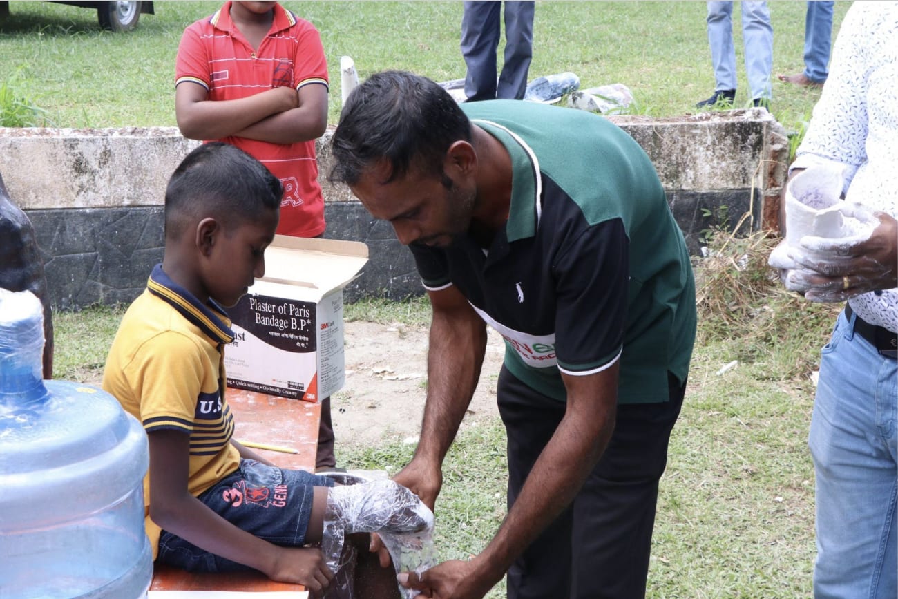U.S. Recycled Prosthetic Limbs Help Sri Lankan Amputees Walk Again