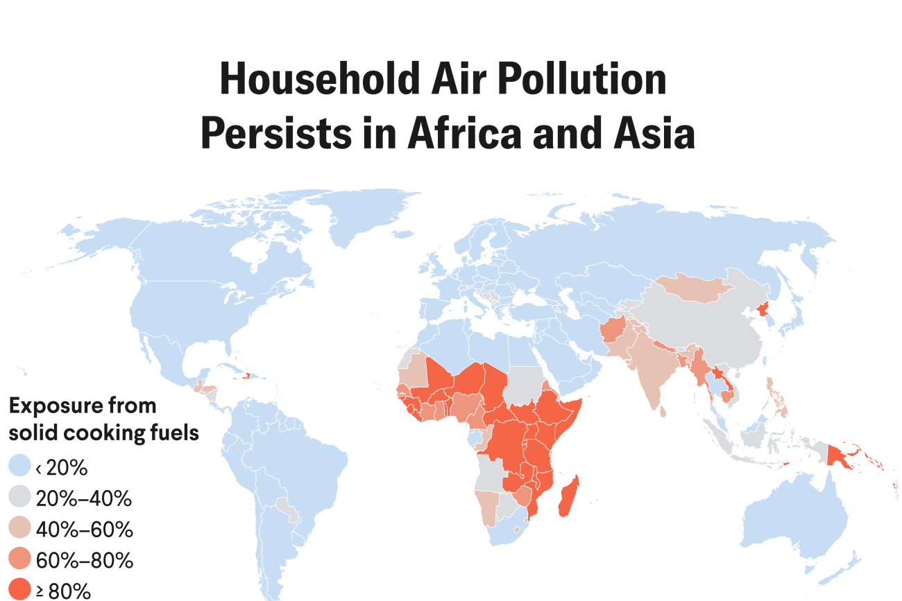 Where Household Air Pollution Causes the Most Harm