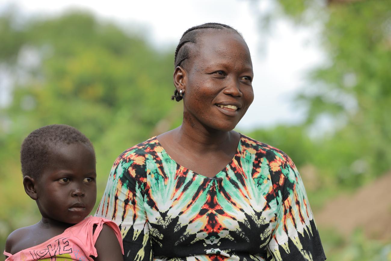 Tabu Rose and her family have lived in Uganda's Bidibidi refugee settlement for eight years after fleeing violence in neighboring South Sudan in 2016. 