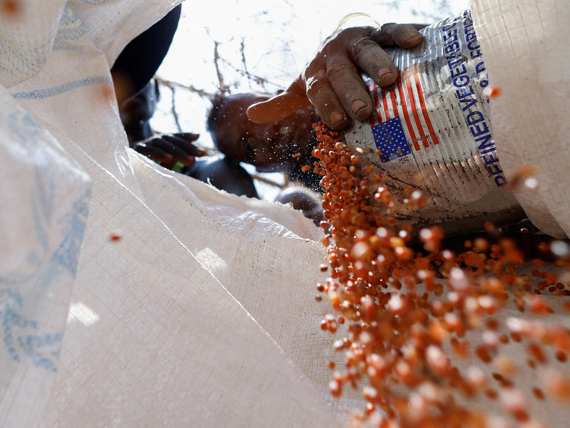 A person who contracted HIV after losing access to PrEP, washes his face, in Asaba, Delta State, Nigeria, on May 31, 2025.  