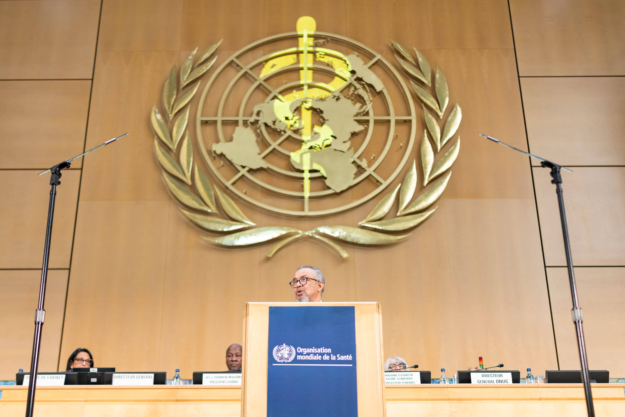 Opening session of the WHO's 79th World Health Assembly at the United Nations in Geneva