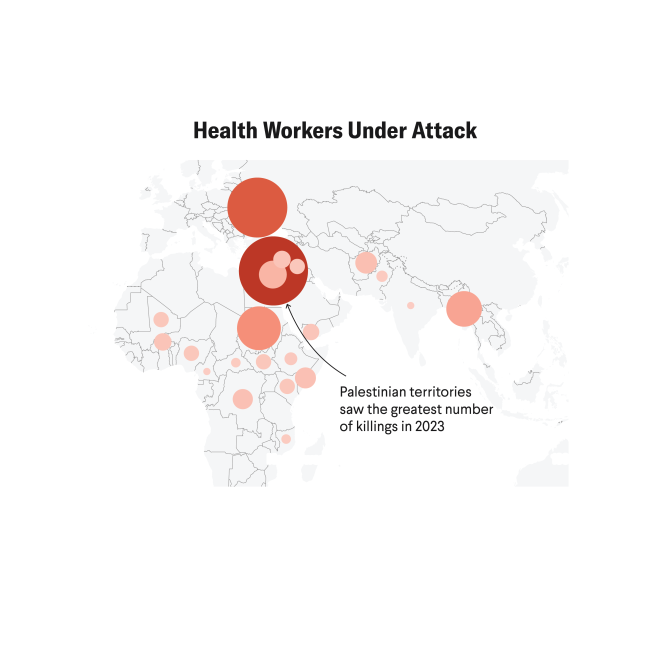 Fatal Attacks on Health-Care Workers Doubled in 2023
