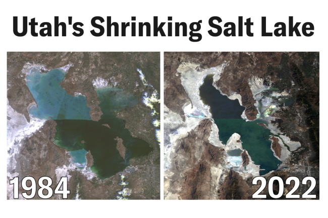 Utah's Shrinking Salt Lake