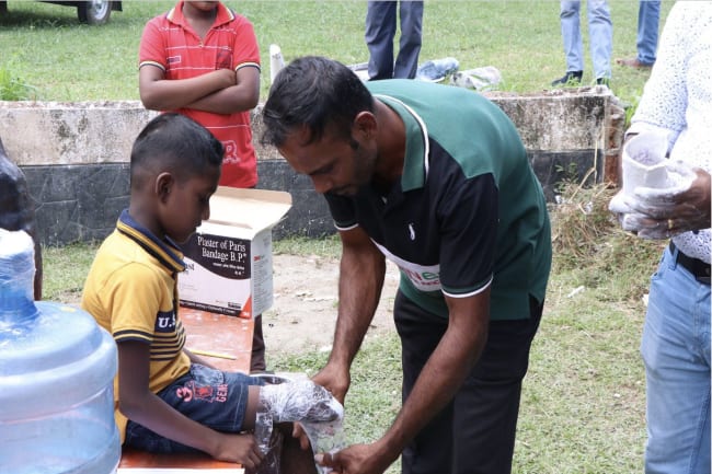 U.S. Recycled Prosthetic Limbs Help Sri Lankan Amputees Walk Again