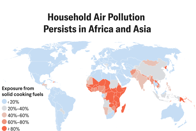 Where Household Air Pollution Causes the Most Harm