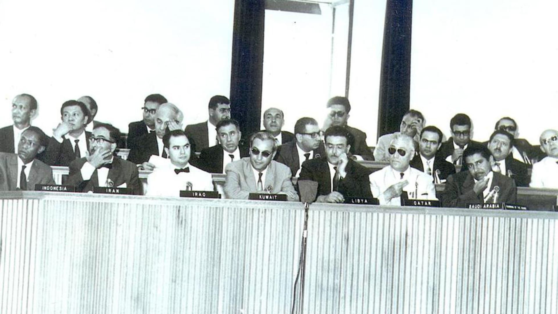 OPEC meeting, 1962.
