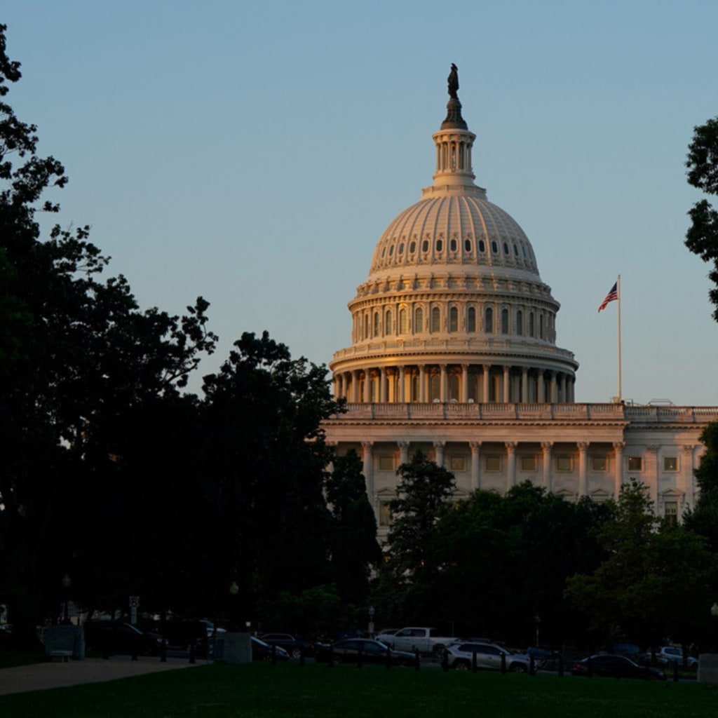 <p>A view of the U.S. Capitol building after sunrise in Washington, D.C. on June 29, 2025.</p>
