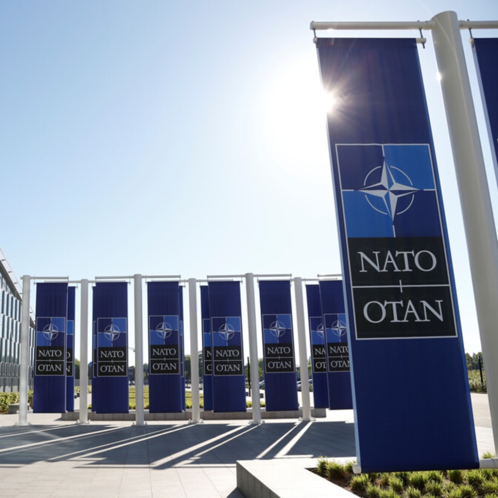 <p>A view of the NATO headquarters in Brussels, Belgium in May 2018. </p>
