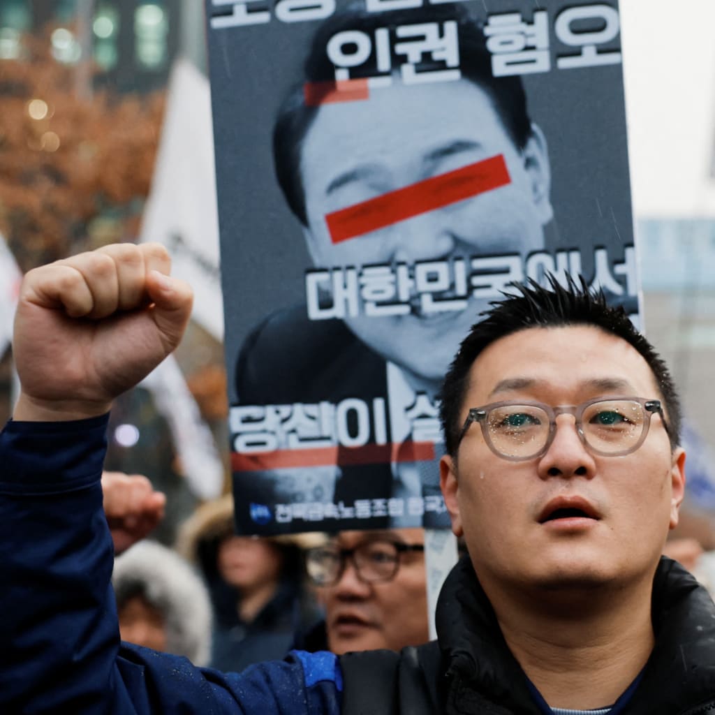 Turmoil in South Korea, French Government Collapses, Syrian Rebels Reignite Conflict, and More pic