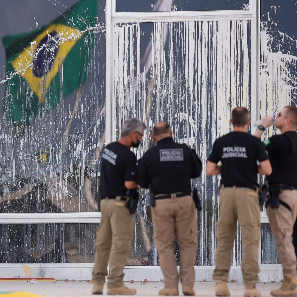 Attack on Brazil’s Capital, Japan’s PM Visits Washington, Czech Presidential Election, and More Picture