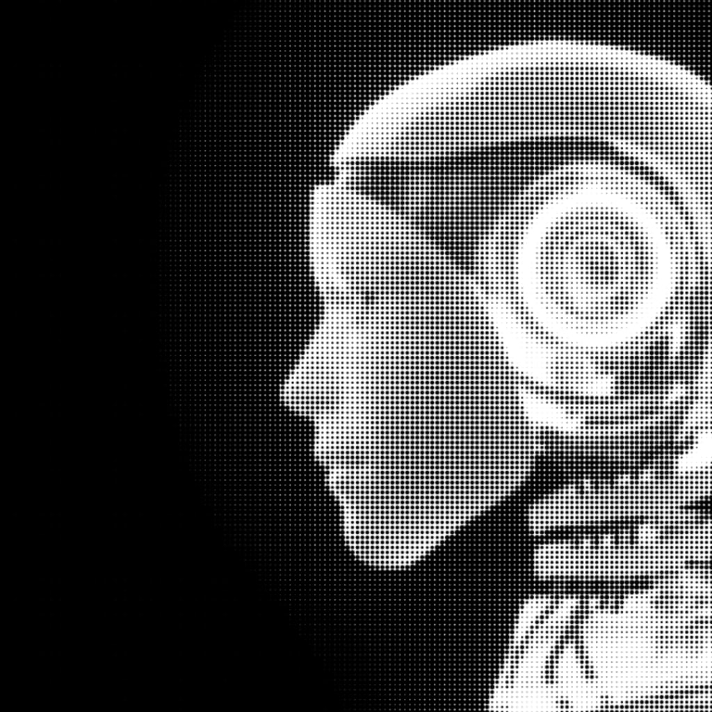 <p>Profile of a humanoid robot.</p>
