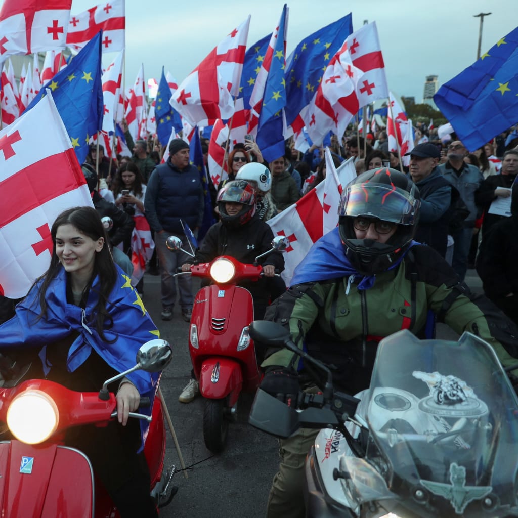 France Presses for Lebanon Aid, Japan Holds Snap Election, Georgia’s Divided Vote, and More pic