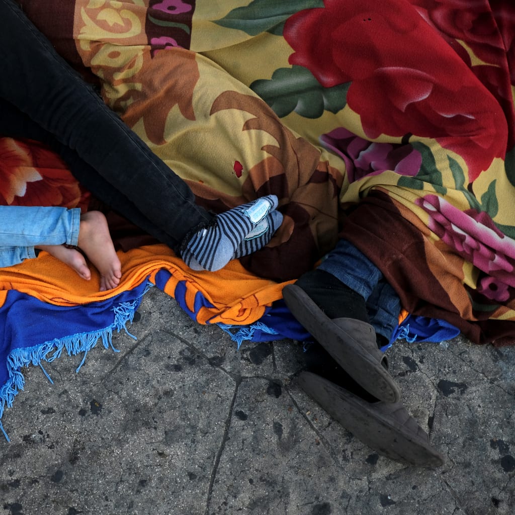 <p>Migrants from Honduras en route to the United States.</p>
