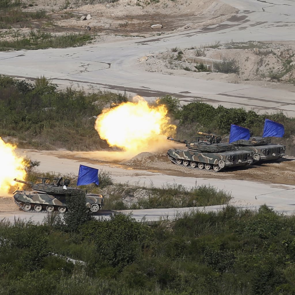 U.S.-South Korea Military Drills, Iran Nuclear Deal Diplomacy, Ukraine’s Independence Day, and More Image