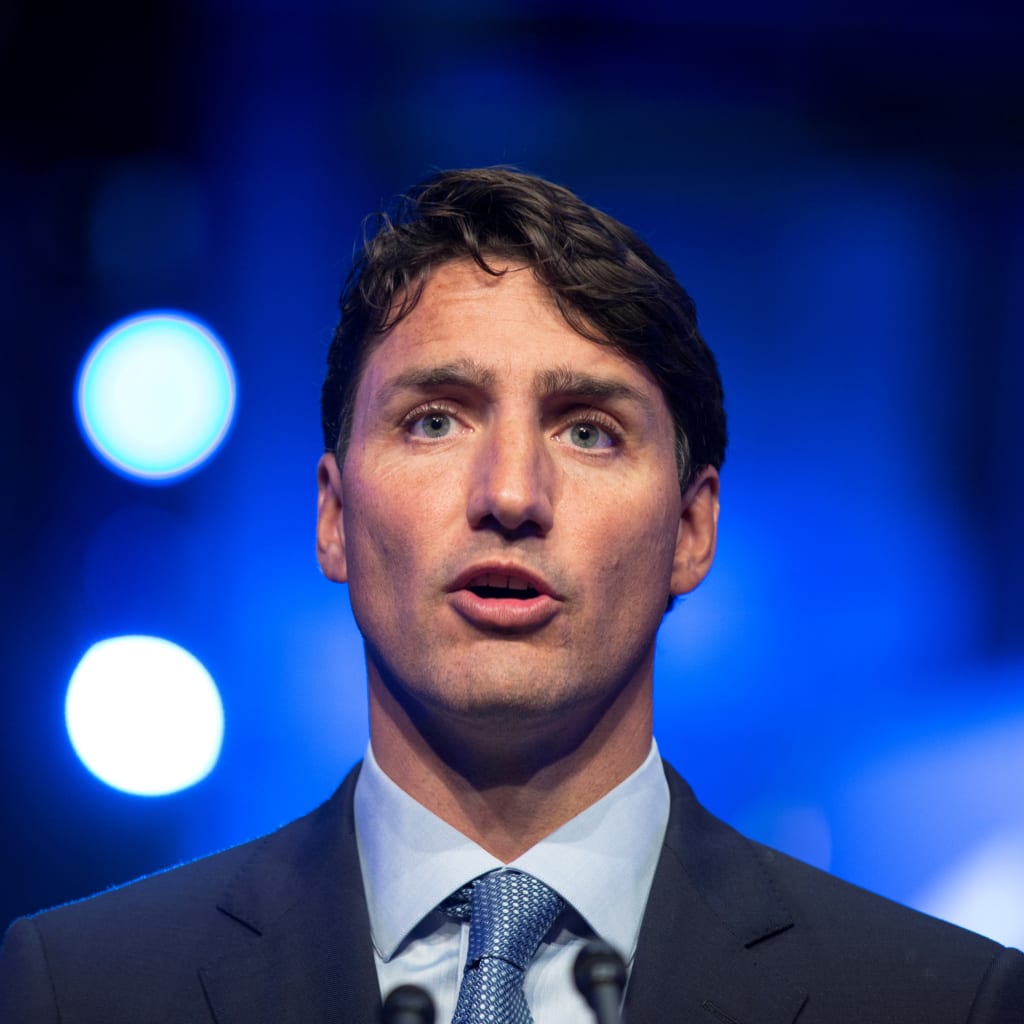 <p>Canada’s Prime Minister Justin Trudeau answers questions from the media in Montreal, Quebec, Canada, August 8, 2018.</p>
