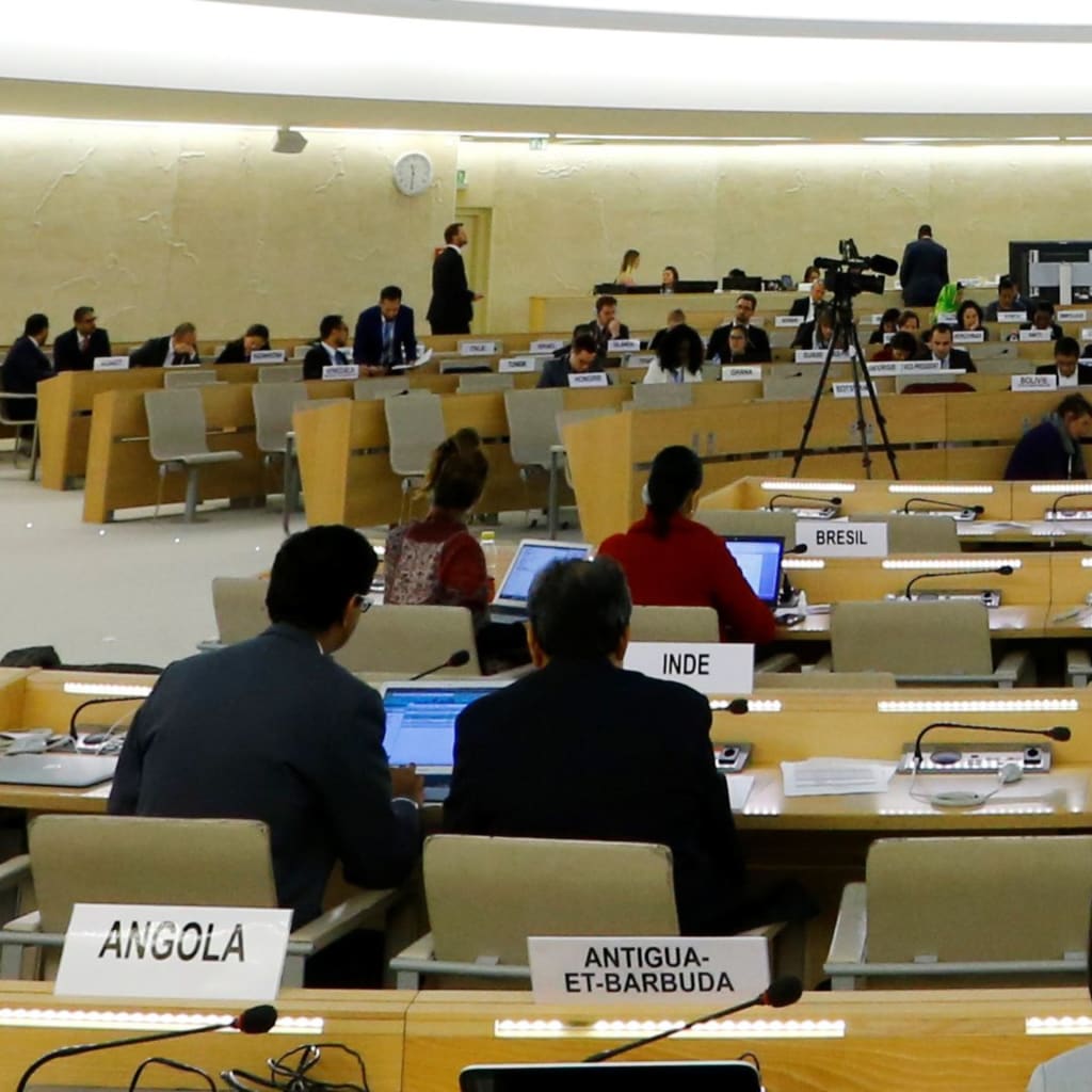 <p>The United Nations Human Rights Council meets in Switzerland.</p>