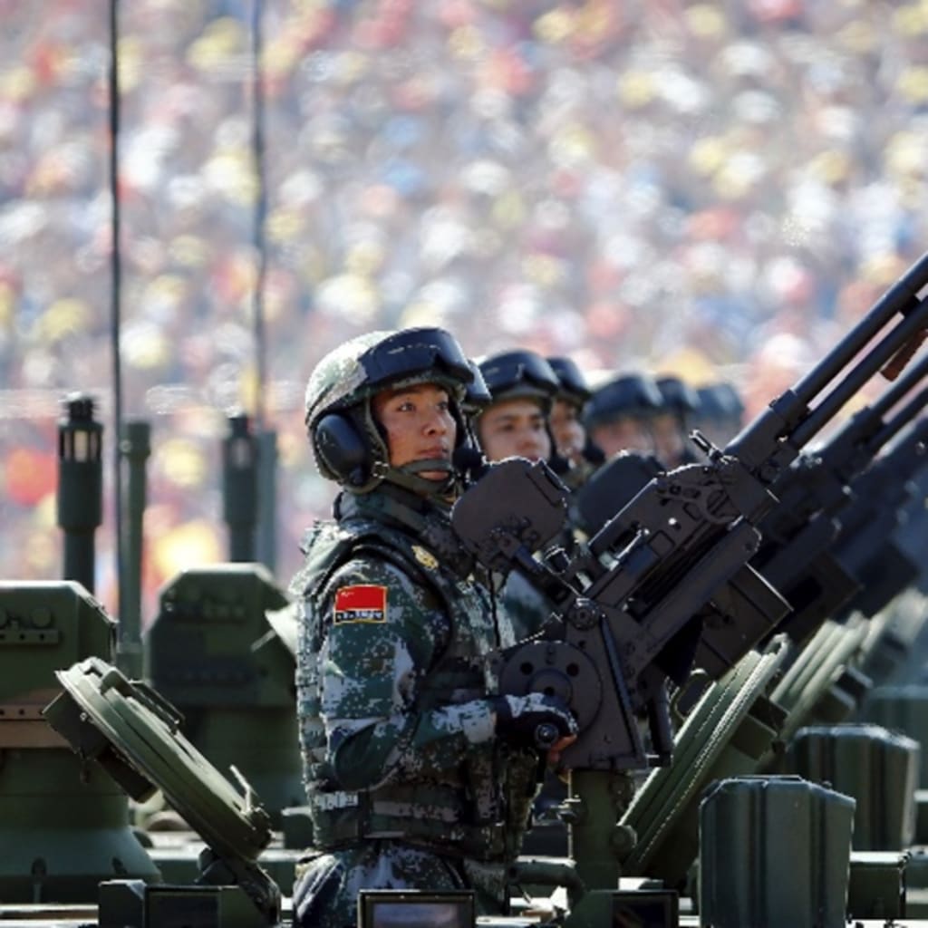 Chinese military parade
