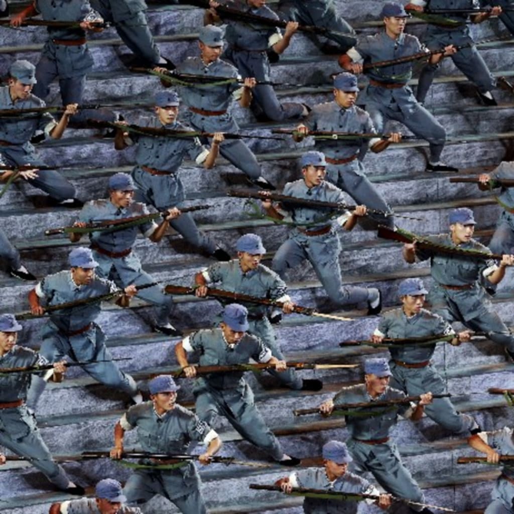 Chinese army actors