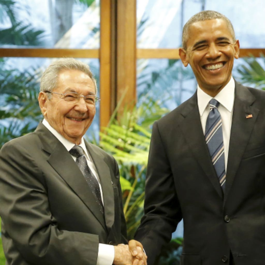 Obama and Castro 2016