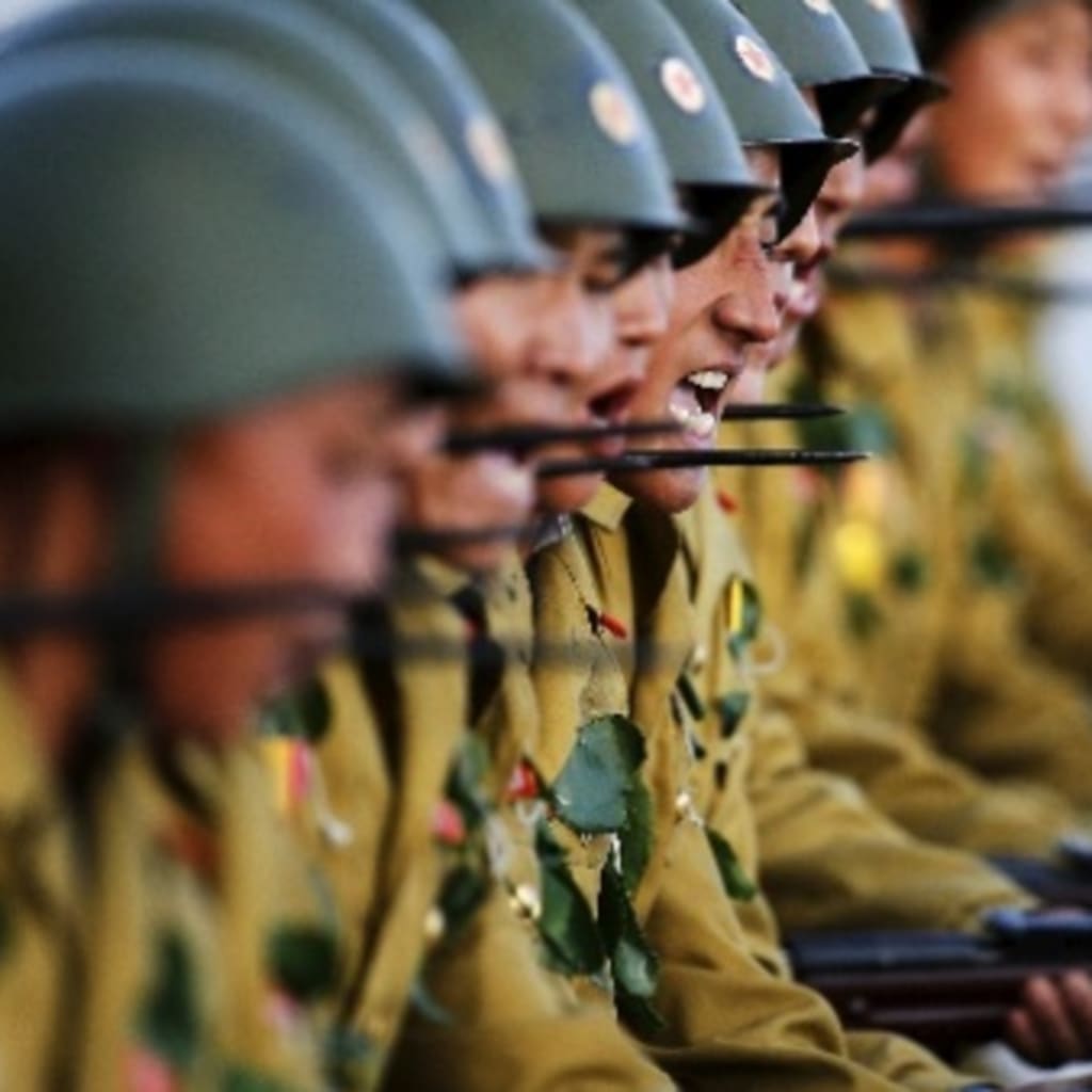 North Korean Troops