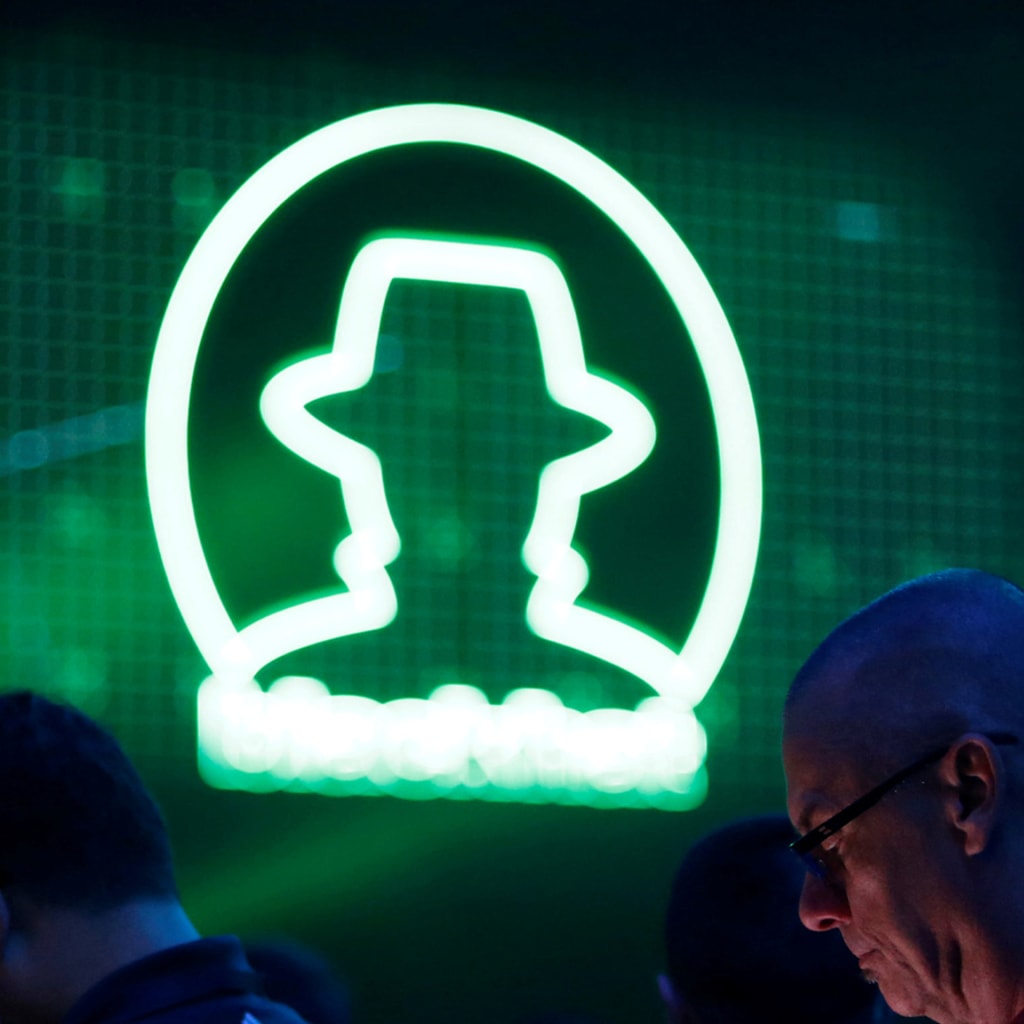<p>Black Hat information security conference in Las Vegas, Nevada.</p>
