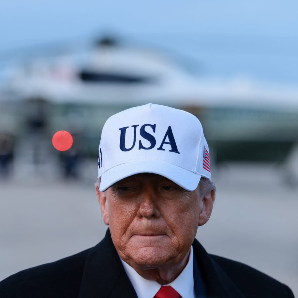 <p><span style="font-weight: 400;">President Donald Trump at Joint Base Andrews, Maryland, January 13, 2026. </span></p>
