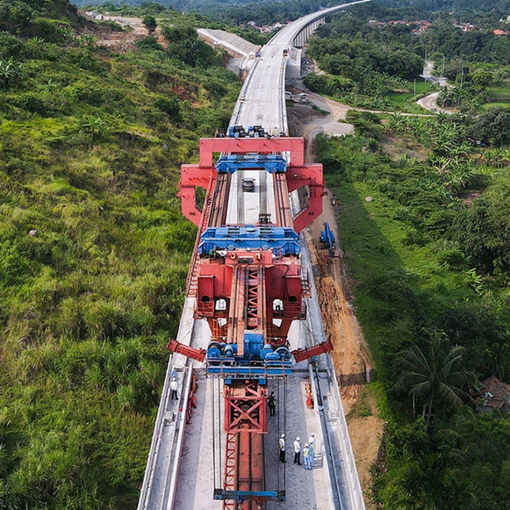 INDONESIA-CHINA-COOPERATION-JAKARTA-BANDUNG HIGH-SPEED RAILWAY