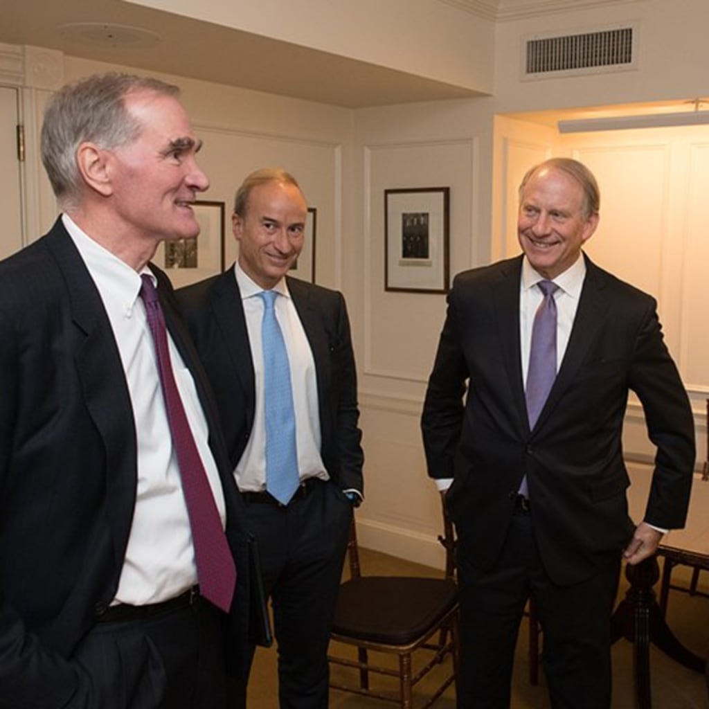 David F. Swensen, Stephen C. Freidheim, Richard Haass, and Dannel P. Malloy