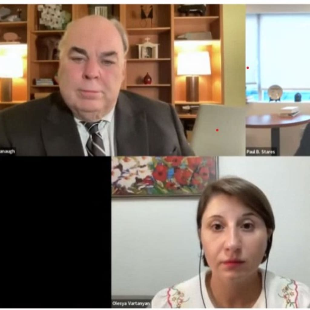 Carey Cavanaugh, Olesya Vartanyan, and Paul Stares discuss prospects for peace in Nagorno-Karabakh