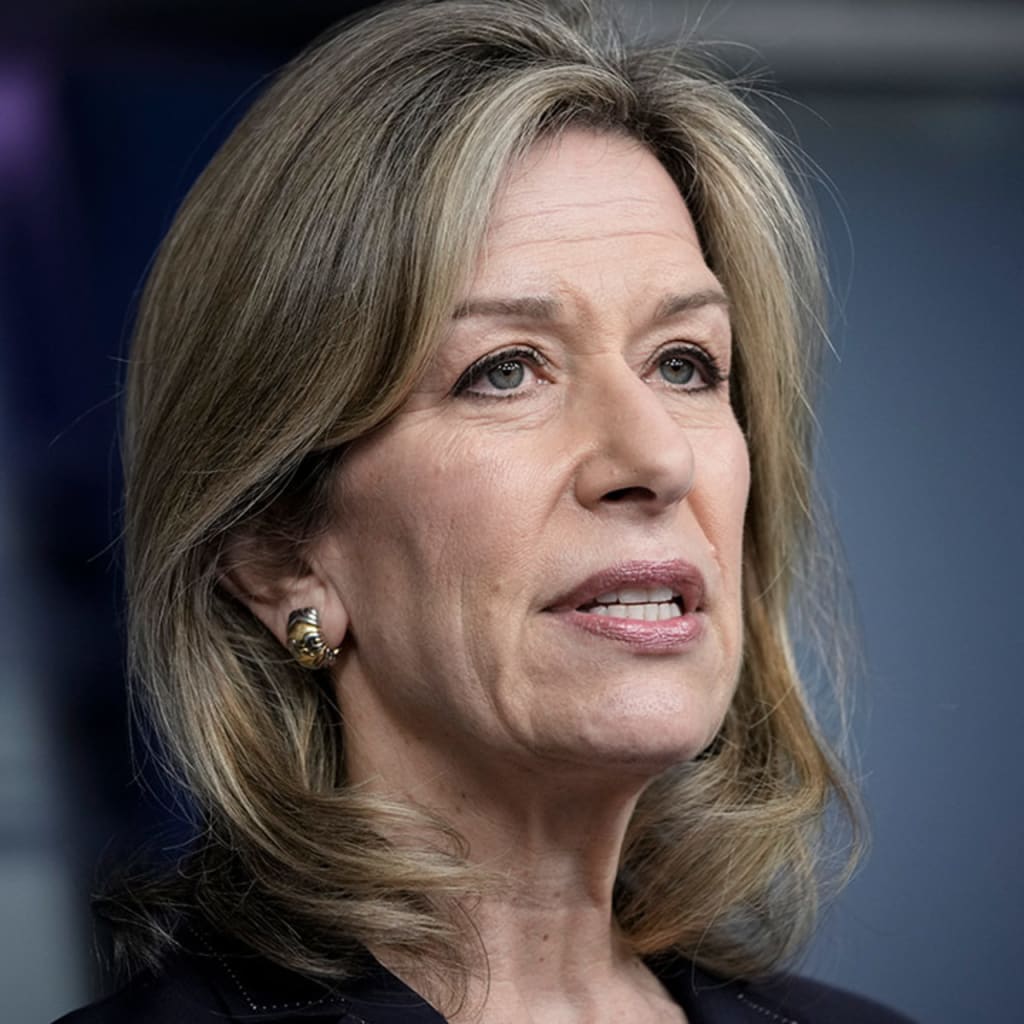 Liz Sherwood-Randall speaking at the White House.