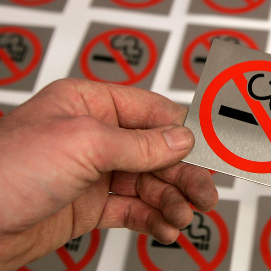 Tobacco control video image again again