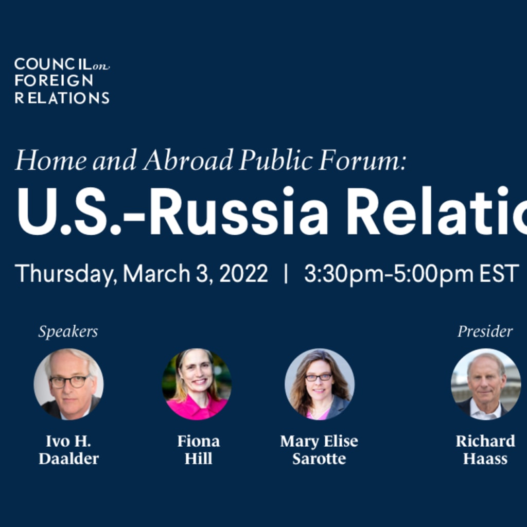Home and Abroad Public Forum: U.S.-Russia Relations Image