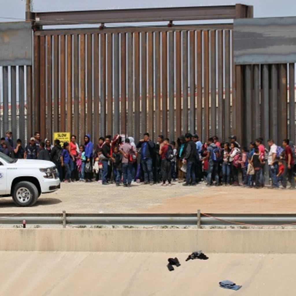 Migrants At Border