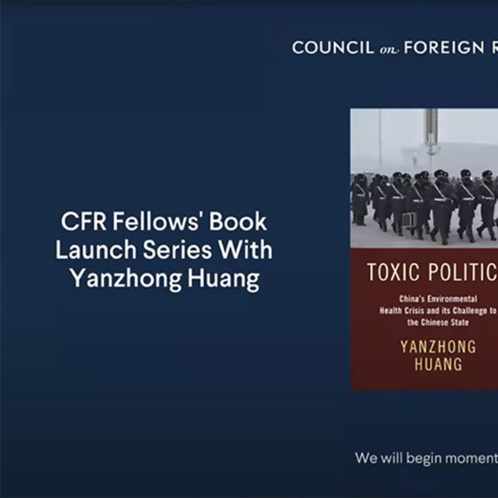 CFR Fellows' Book Launch Series Guest Event With Yanzhong Huang