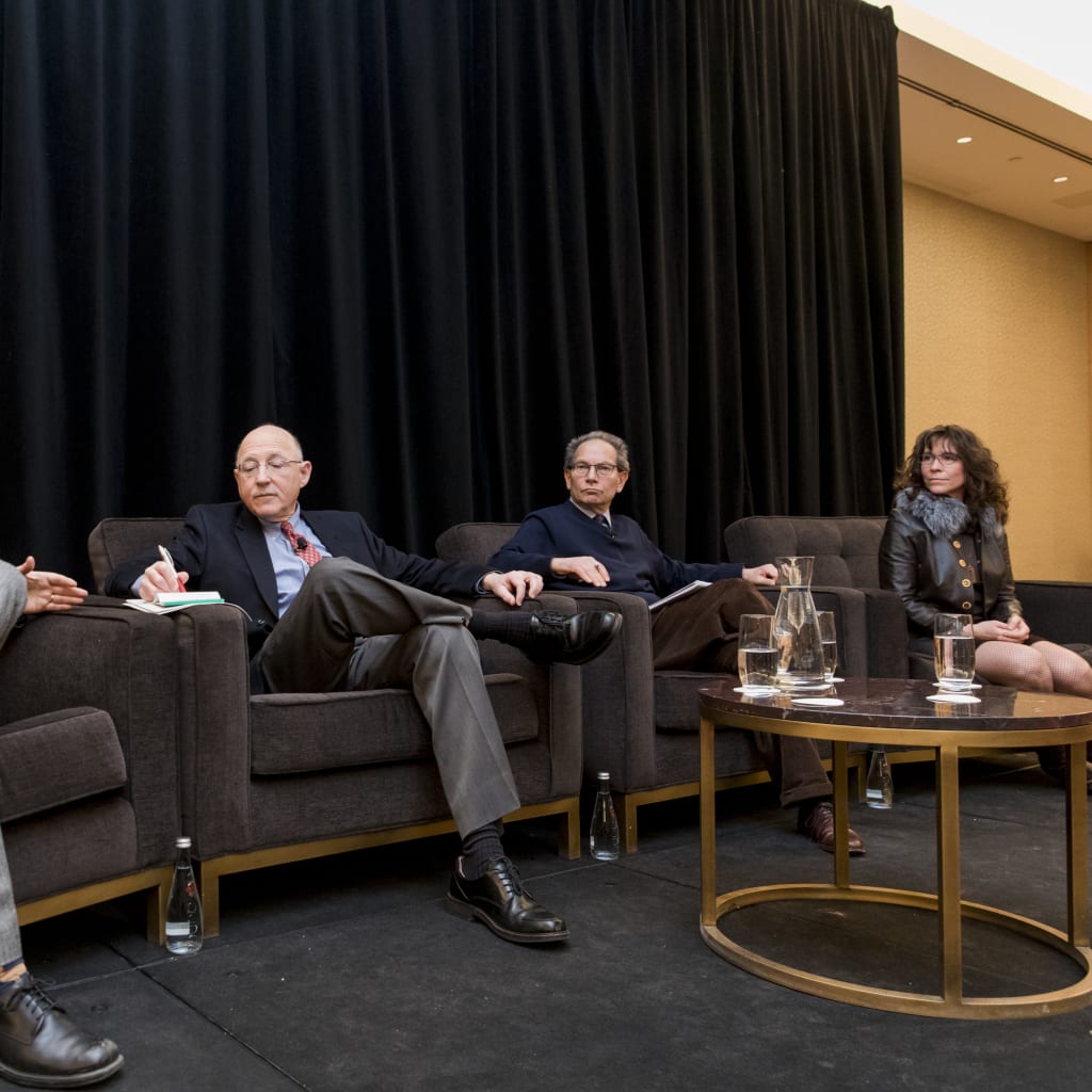 <p>Speakers at CFR Event at ISA</p>
