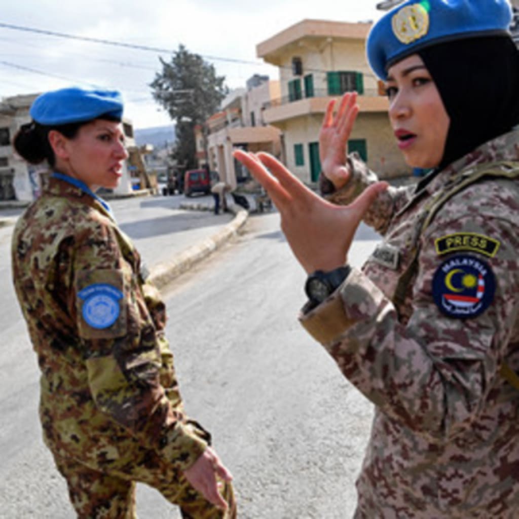 <p>The United Nations Interim Force in Lebanon (UNIFIL) conducted its first all-female foot patrol with ten female peacekeepers.</p>
