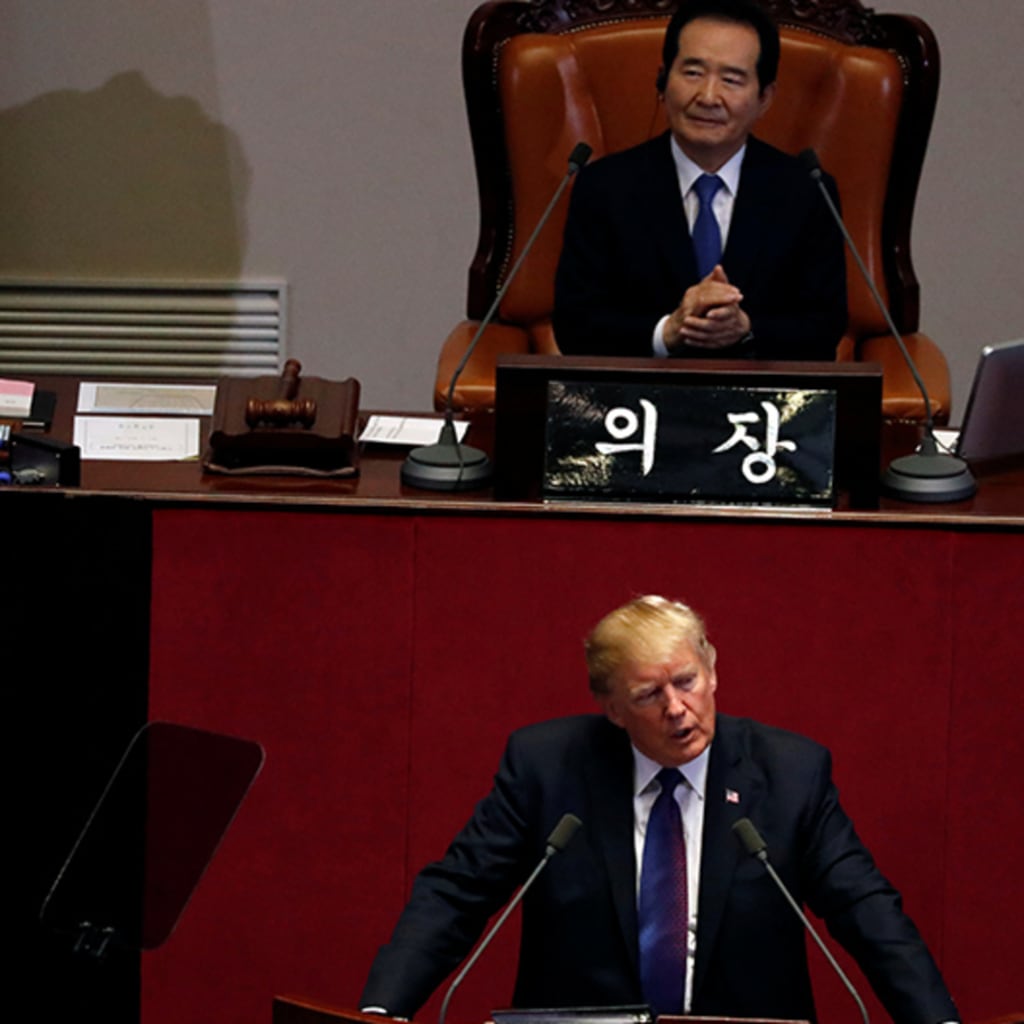 Trump South Korea