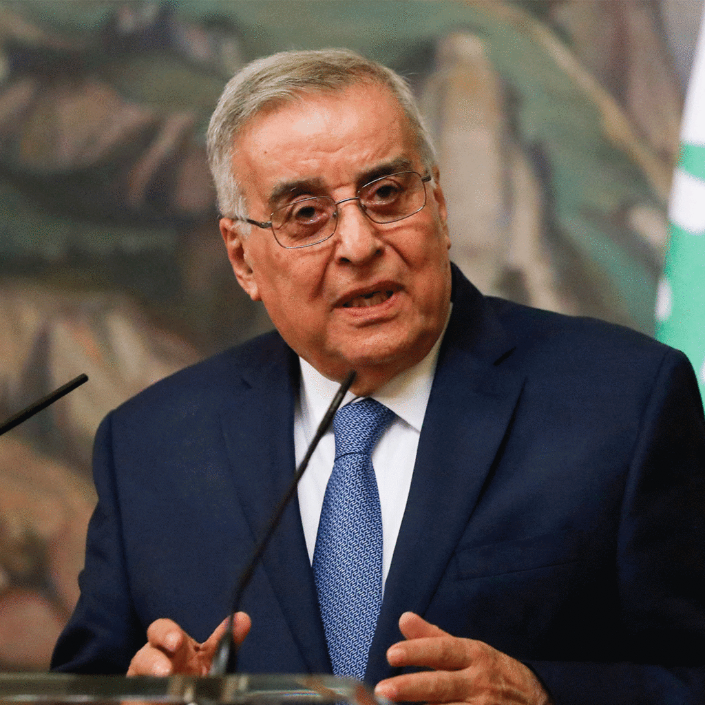 Lebanese Foreign Minister Abdallah Bou Habib