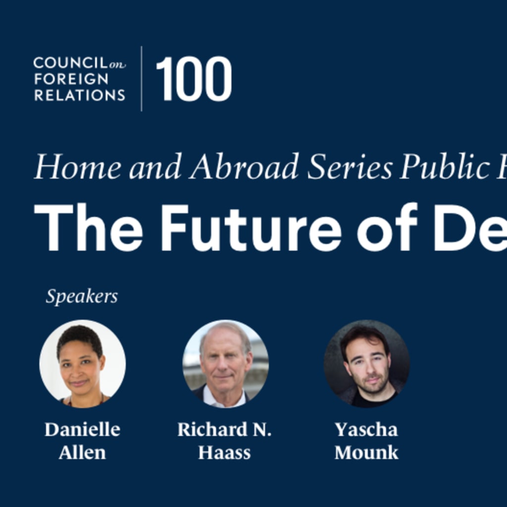 Home and Abroad Series Public Forum: The Future of Democracy