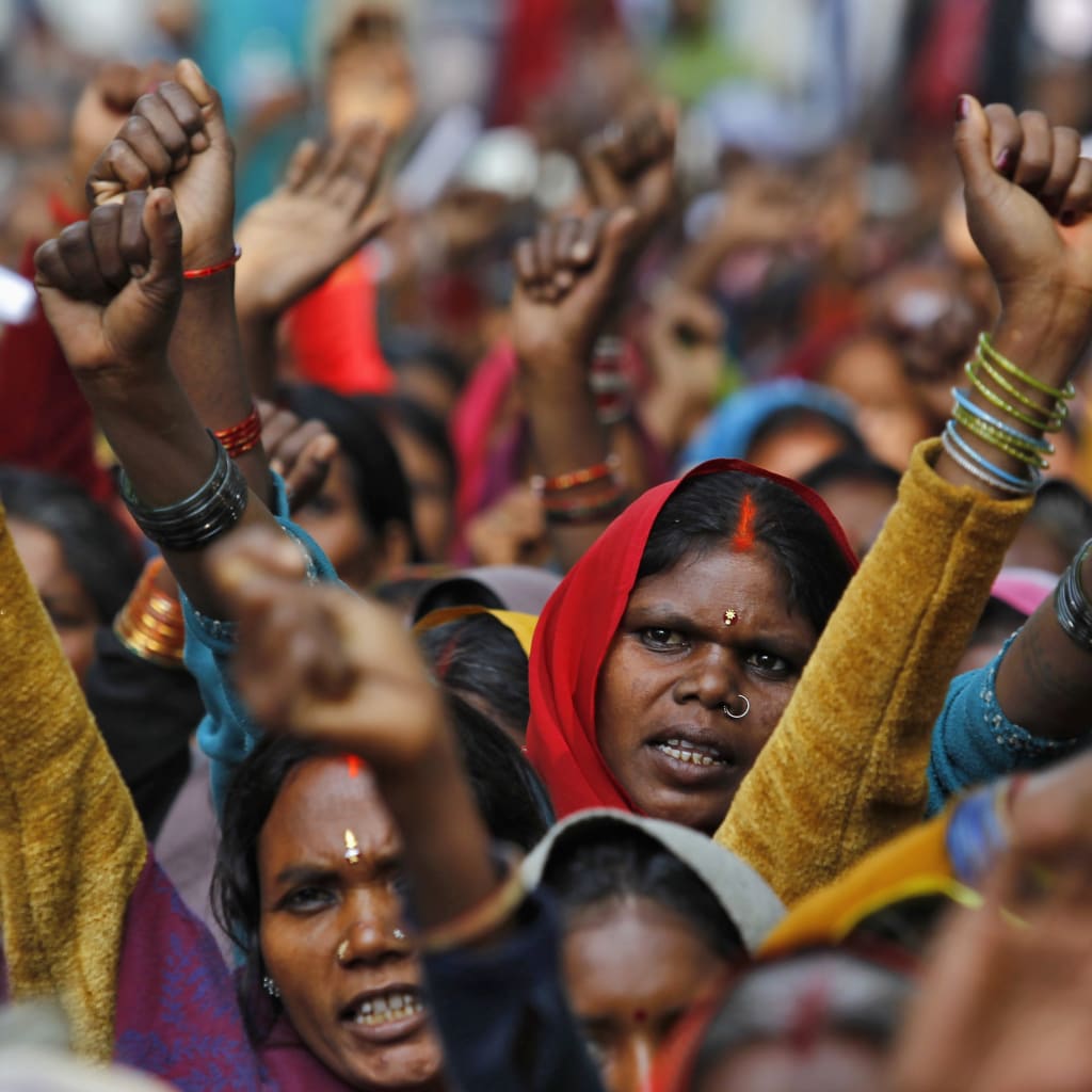 <p>Hundreds of forest dwellers demanded the Indian government to place control of all the villages’ forest lands under the control of the village communities, free from the control of the government’s forest department.</p>
