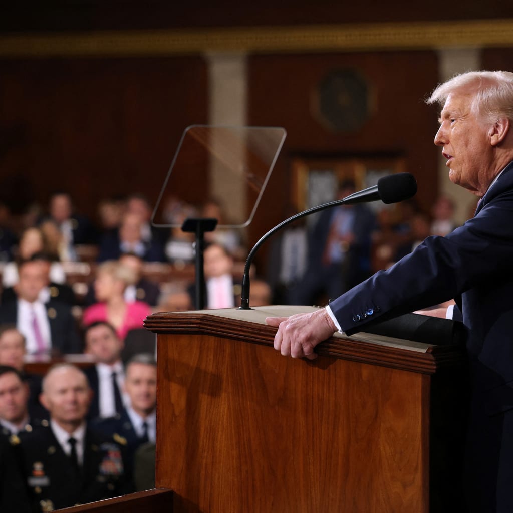<p><span class="NormalTextRun SCXW19585078 BCX0">President Donald Trump speaks to a joint session of Congress</span><span class="NormalTextRun SCXW19585078 BCX0">, </span><span class="NormalTextRun SCXW19585078 BCX0">March 4, 2025.</span></p>

