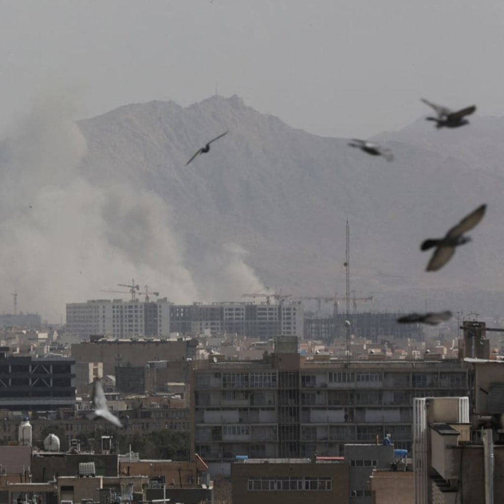 <p>Smoke rises following an explosion, after Israel and the United States launched strikes on Tehran, Iran, on February 28, 2026.</p>
