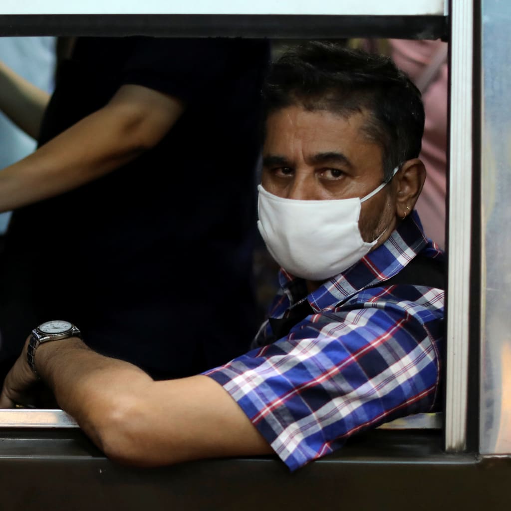 Masked Man in Thailand