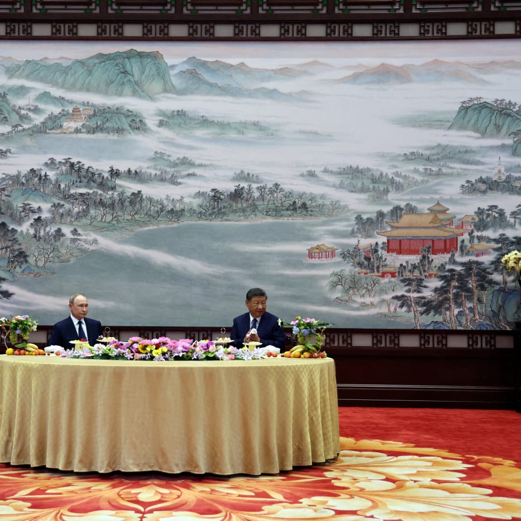 <p>Russian President Vladimir Putin and Chinese President Xi Jinping attend a meeting in Beijing, China on September 2, 2025.</p>
