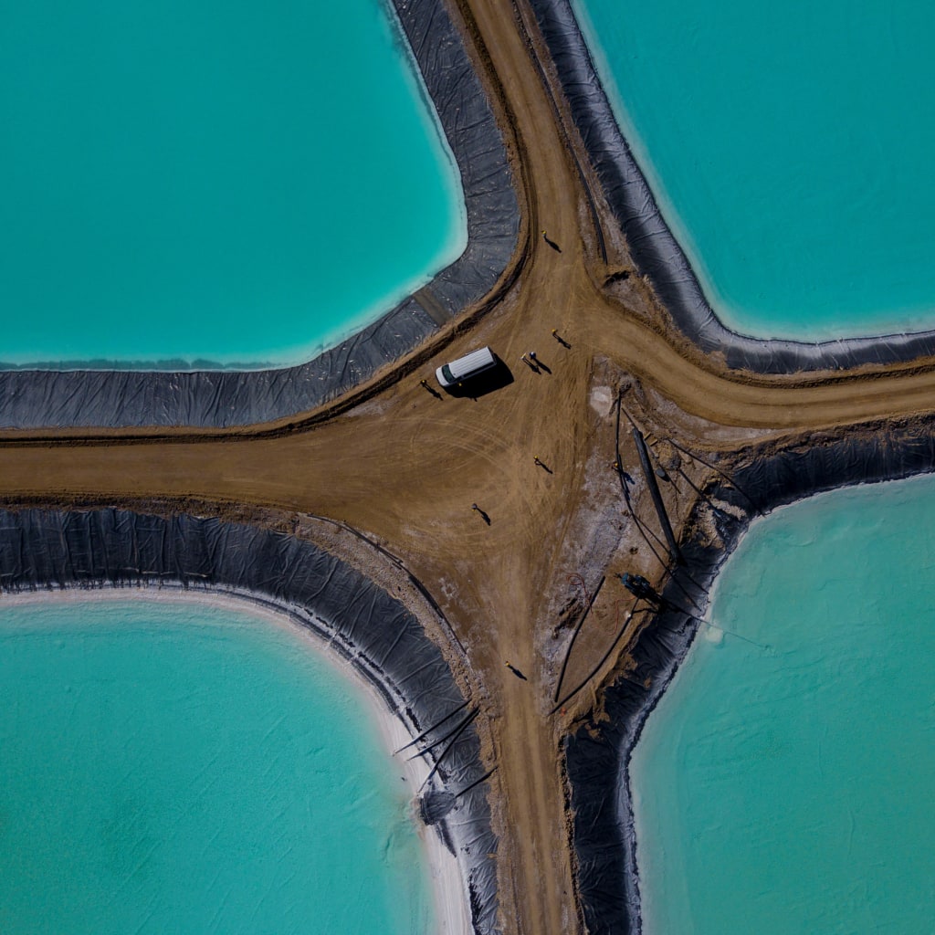 Albemarle Lithium Facility in Silver Peak, Nevada, U.S.