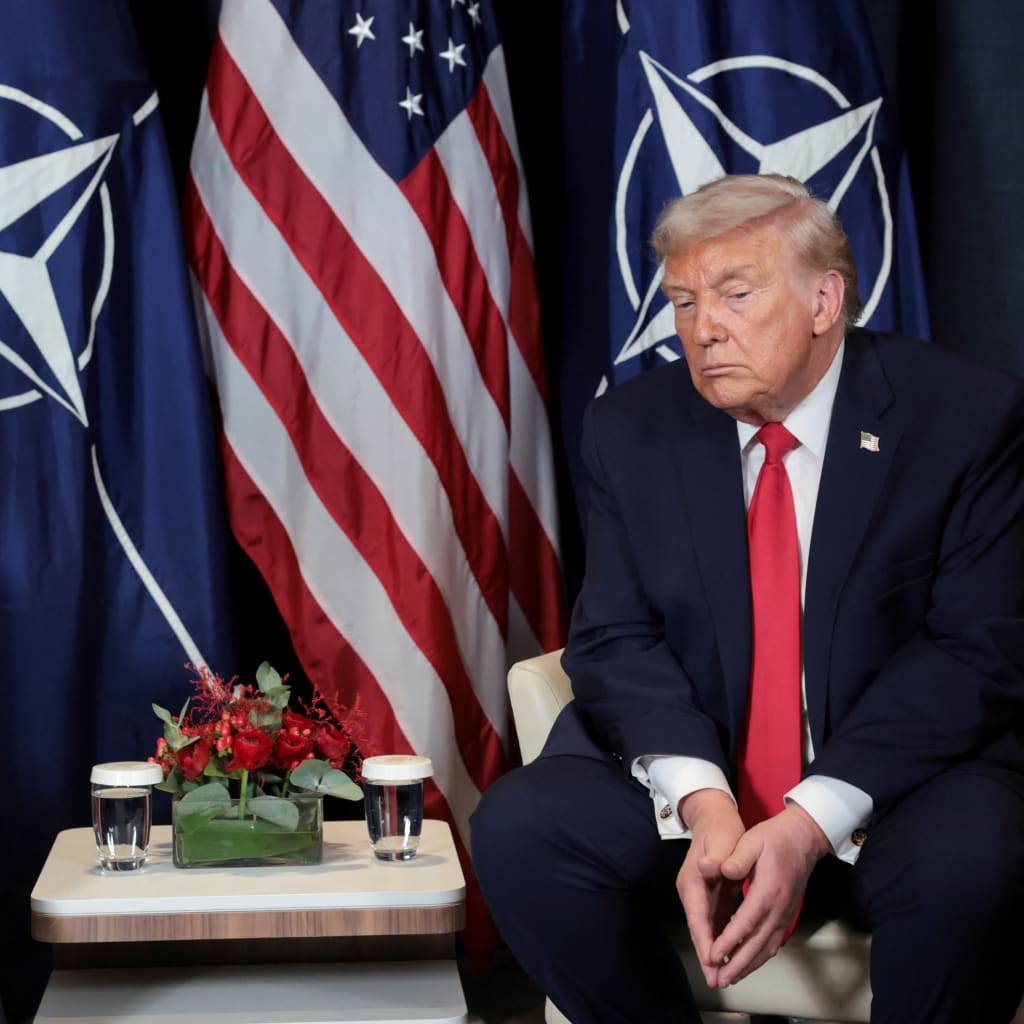 <p>President Donald Trump meets with NATO Secretary General Mark Rutte at the World Economic Forum in Davos, Switzerland, January 21, 2026.</p>
