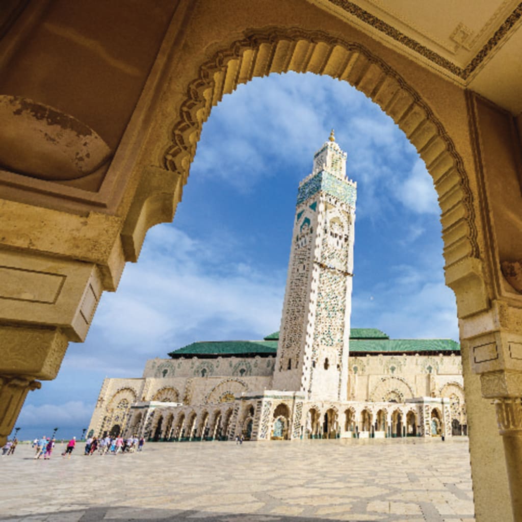 Photo of a minaret