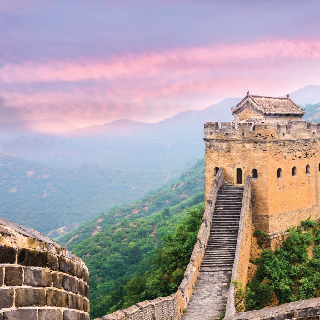 The great wall of China