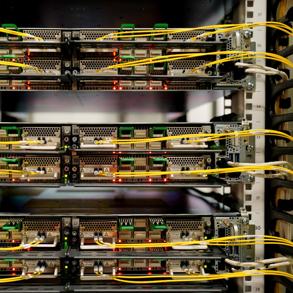 <p>Inside the Microsoft data center campus in Mount Pleasant, Wisconsin, September 18, 2025.</p>