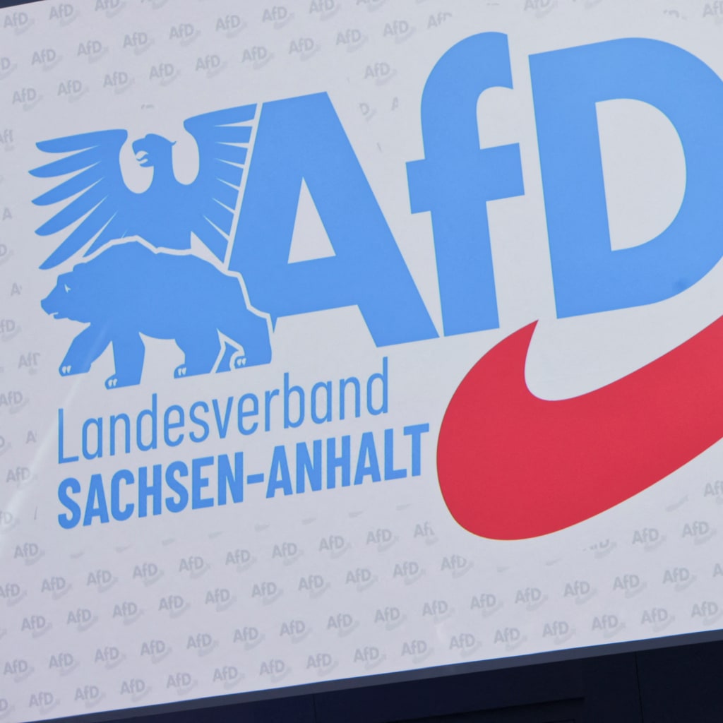 Ulrich Siegmund, the lead candidate of the far-right Alternative for Germany (AfD) in the Saxony-Anhalt state election, gestures as he addresses a party meeting in Magdeburg, Germany.